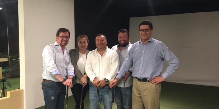En Clínicas de Golf con Clientes – Club El Nogal
